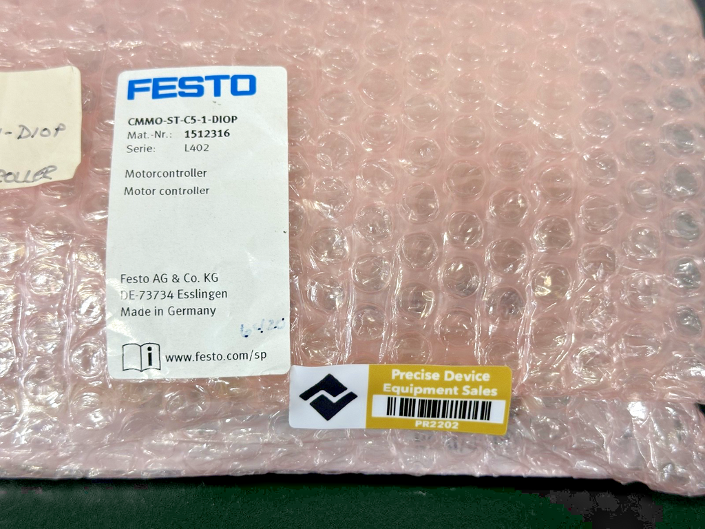 Festo CMMO ST C5 1 DIOP Motor Controller 1512316 New Open Box5