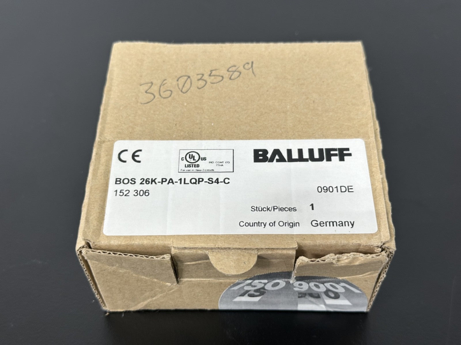 Balluff BOS 26K PA 1LQP S4 C Laser Photoelectric Sensor 152306 New OB0