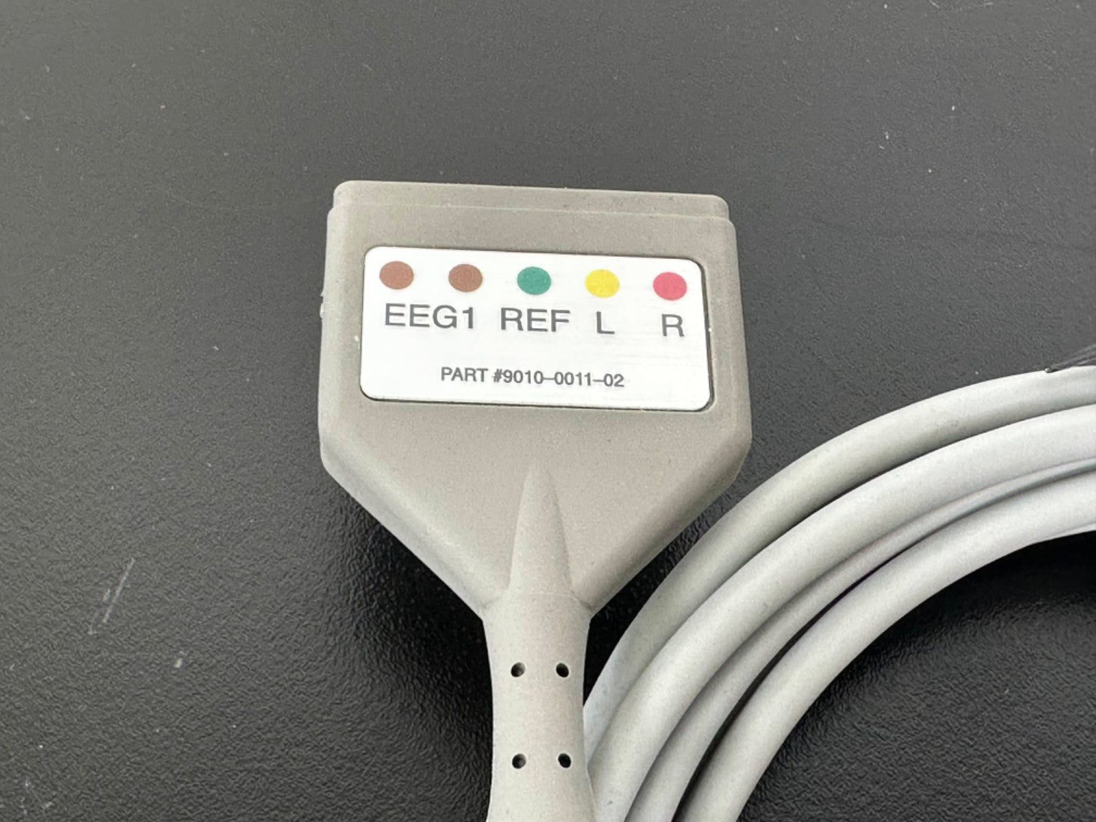 MECTA ECG EMG Safety Monitor Cable Part # 9010 0011 02 Medical Lead Wire1