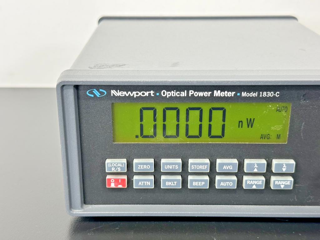 Newport 1830 C Picowatt Digital Optical Power Meter IEEE 488 GPIB Working1