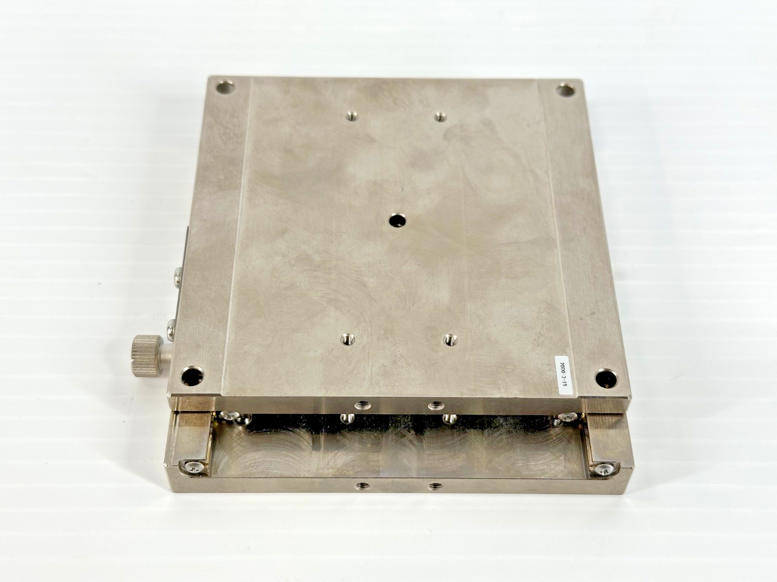 Large Stainless Steel Manual XY Positioning Stage 20D0 3 191