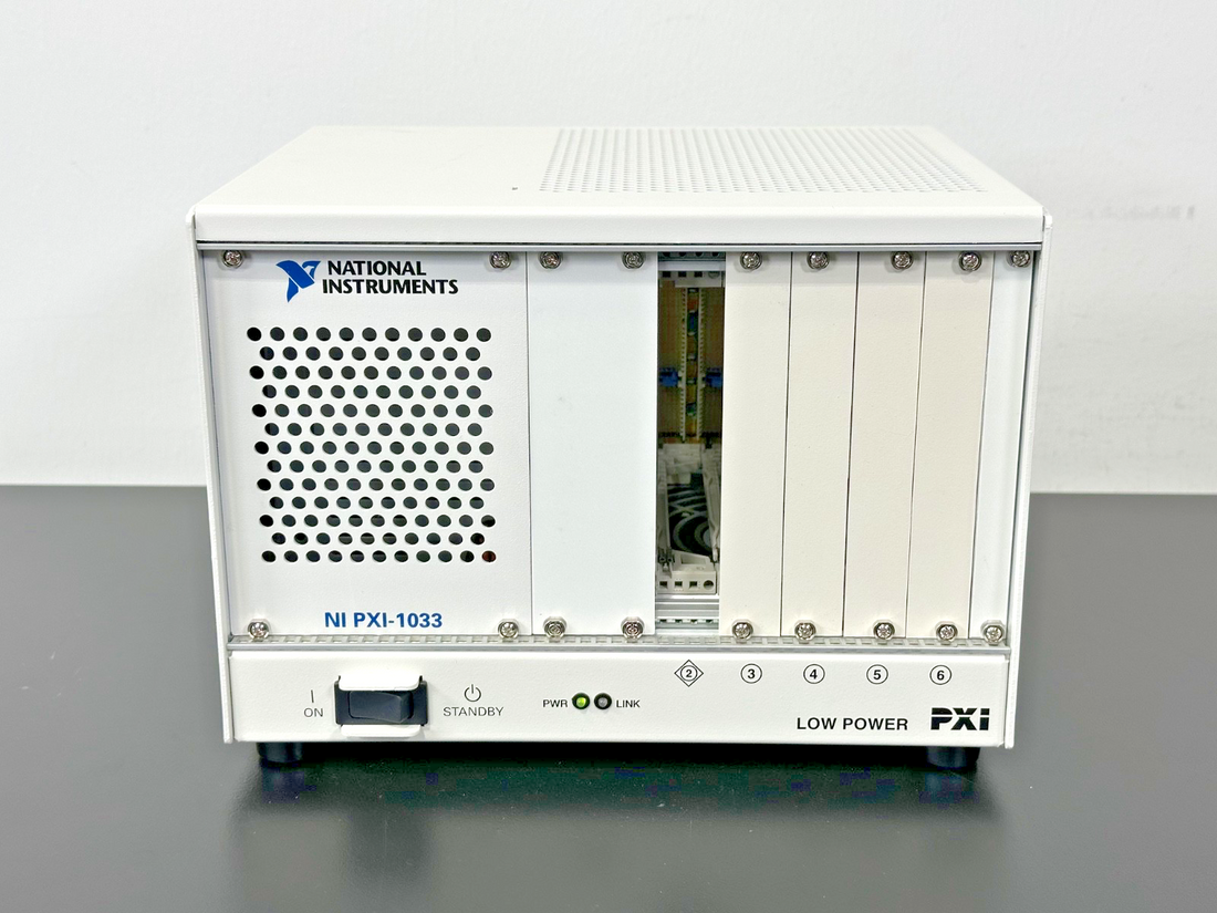 National Instruments NI PXI 1033 5 Slot PXI Chassis MXI Express | Working0