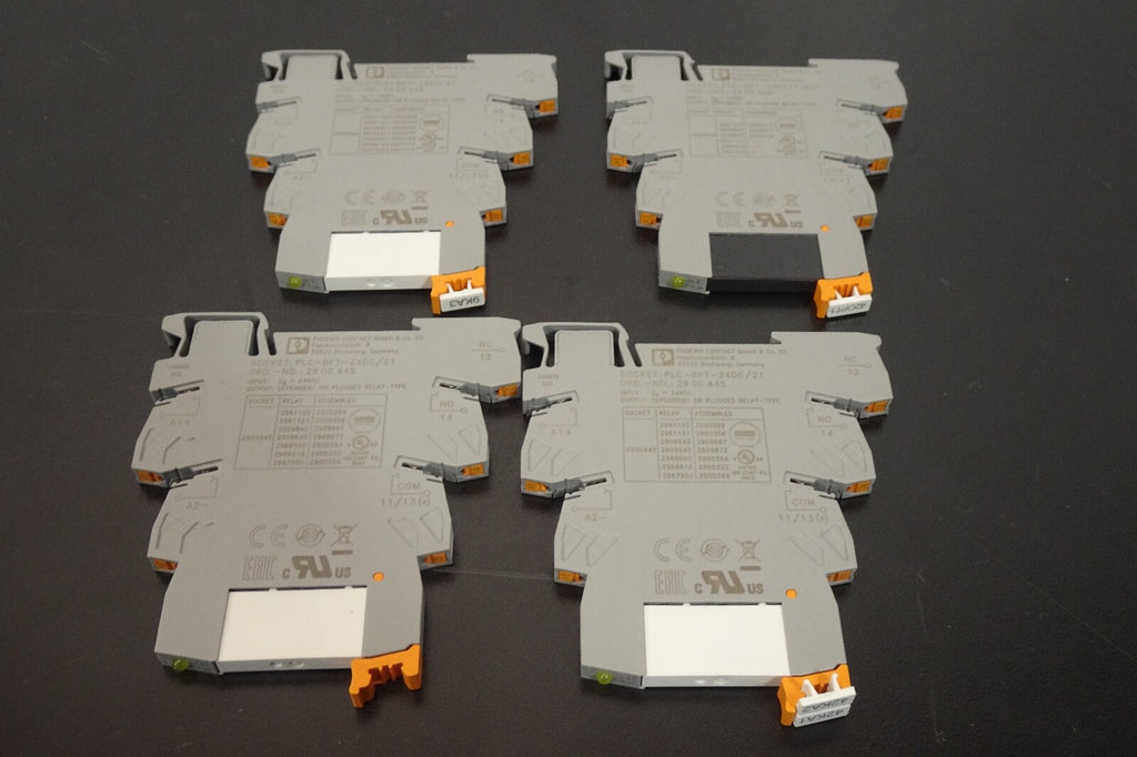 Phoenix Contact PLC BPT 24DC/21 2900445 Base with 2961105 Relay3