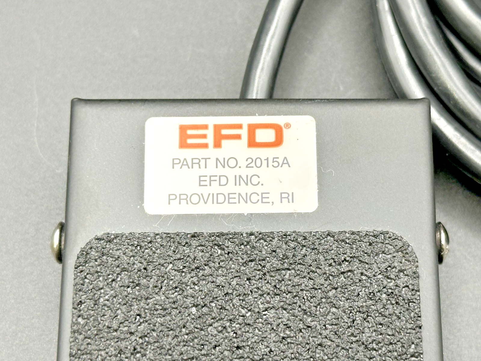 EFD 2015A Foot Pedal Switch for Fluid Dispensing System 3 Pin Connector4
