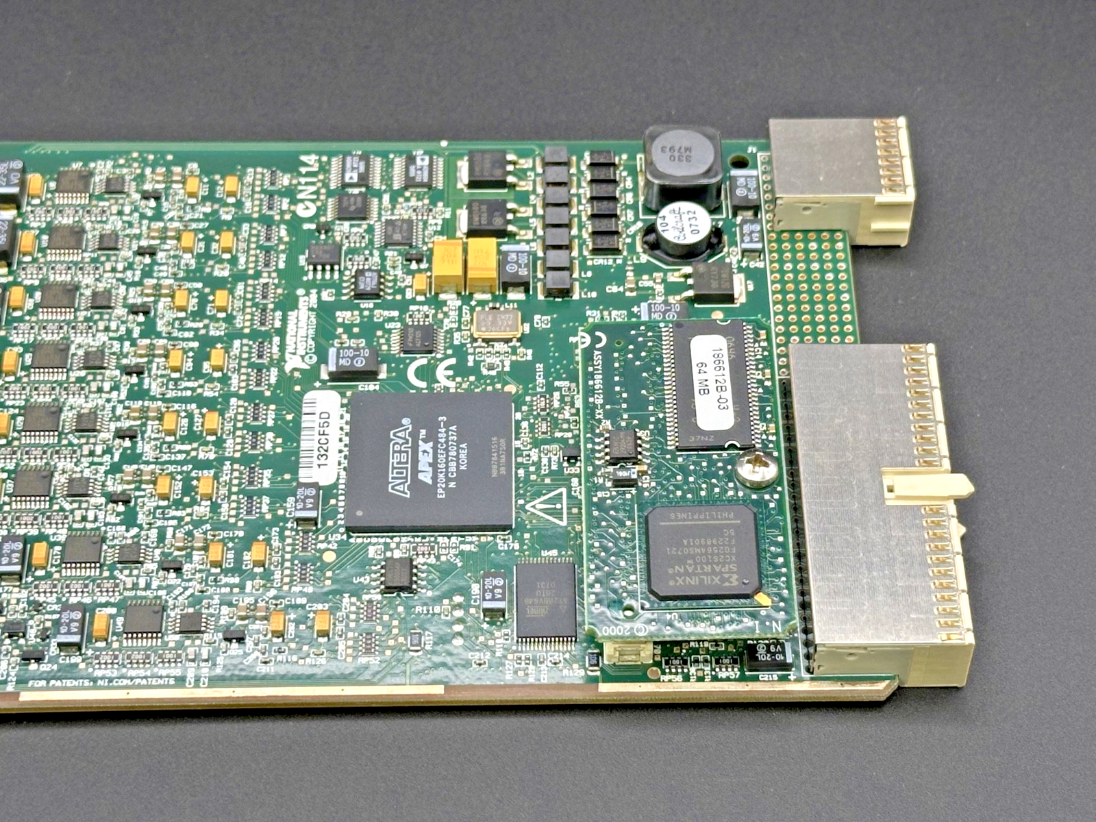 National Instruments NI PXI 6133 S Series 8 Ch 14 Bit Multifunction DAQ Module6