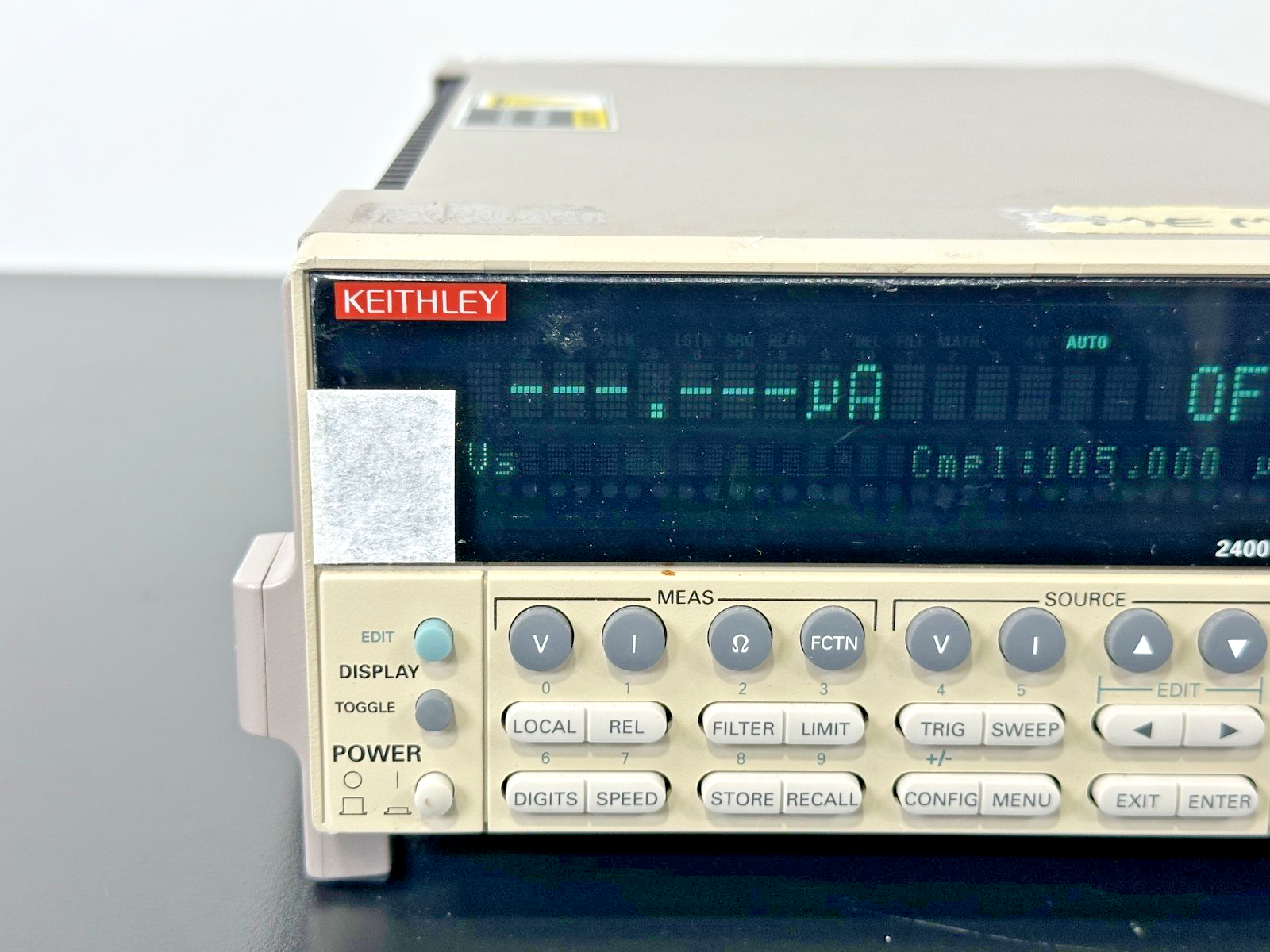 Keithley 2400 SourceMeter SMU 200V 1A 20W Powers On Working1