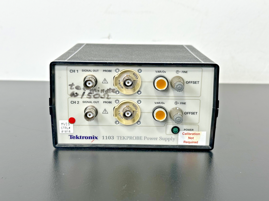 Tektronix 1103 TekProbe 2 Channel Probe Power Supply 115V Powers On Working0