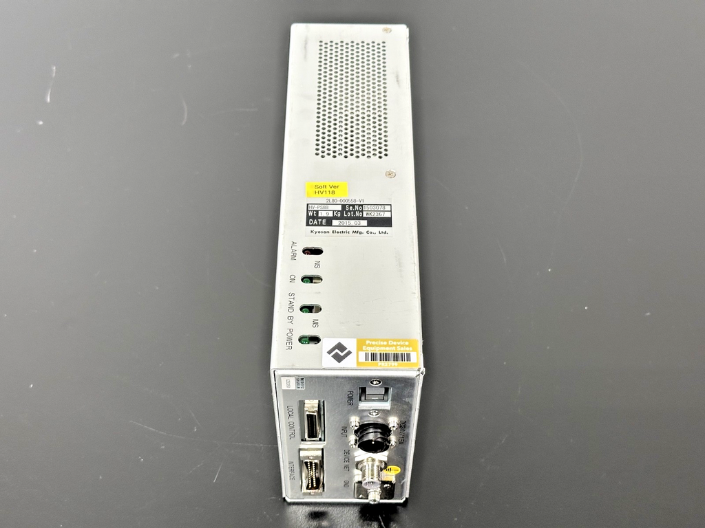 Kyosan Electric HV PS8B 2L80 000558 V1 High Voltage Power Supply TEL Used1