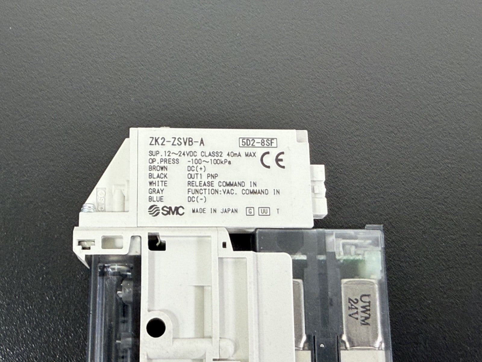 SMC ZK2 ZSVB A Vacuum Unit Digital Vacuum Switch 12–24VDC1