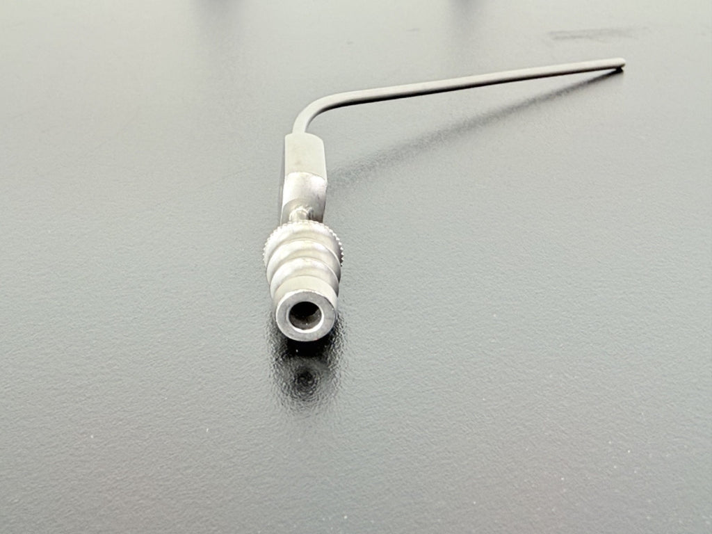 Allegiance NA1901 8FR Angled Surgical Suction Cannula Stainless3