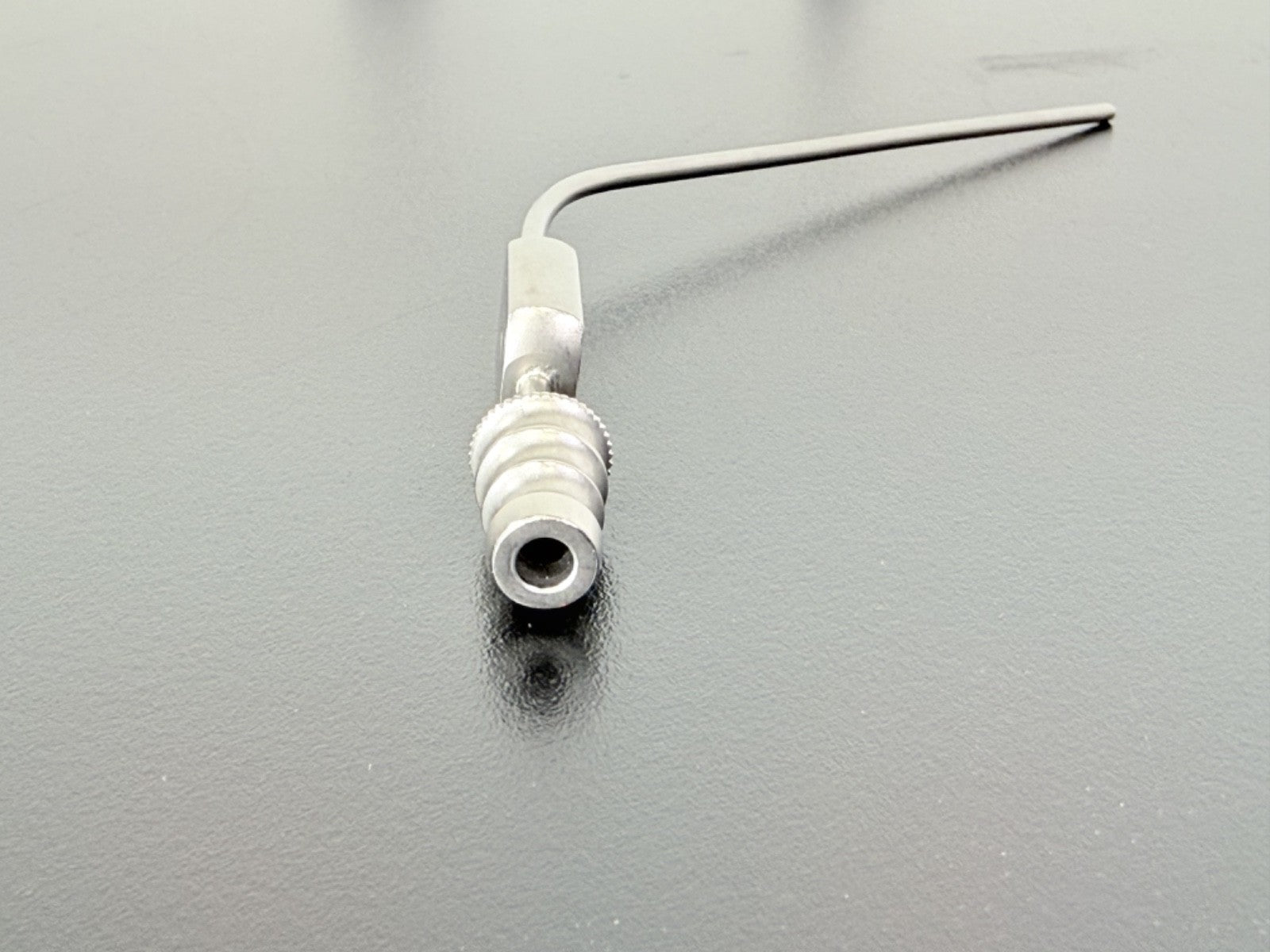 Allegiance NA1901 8FR Angled Surgical Suction Cannula Stainless3
