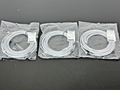 Lot of 3 Festo NEBU M8G4 E 5 LE4 Connecting Cable 539052 5M New0