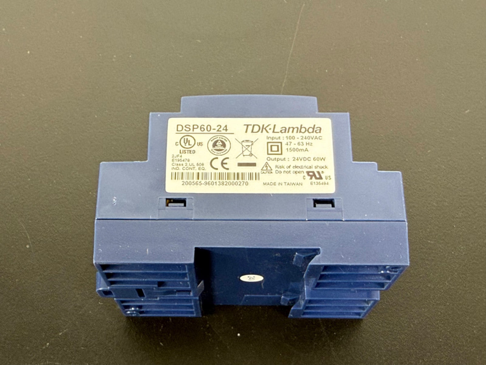TDK Lambda DSP60 24 24V 60W DIN Rail Power Supply1