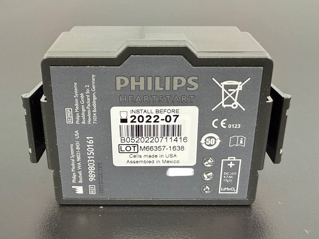 Philips  AED Battery Pack 989803150161 12V 4.7Ah – EXPIRED3