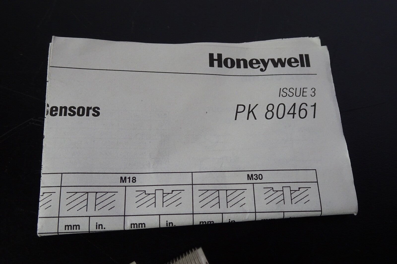 Honeywell 992AA18AN A2 Sensor2