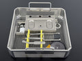 Cochlear Titaniun Surgical Instrument Tray Aesculap JF113R0