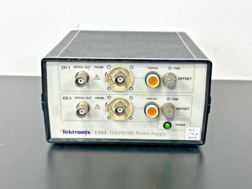 Tektronix 1103 TekProbe 2 Channel Probe Power Supply Powers On Working0