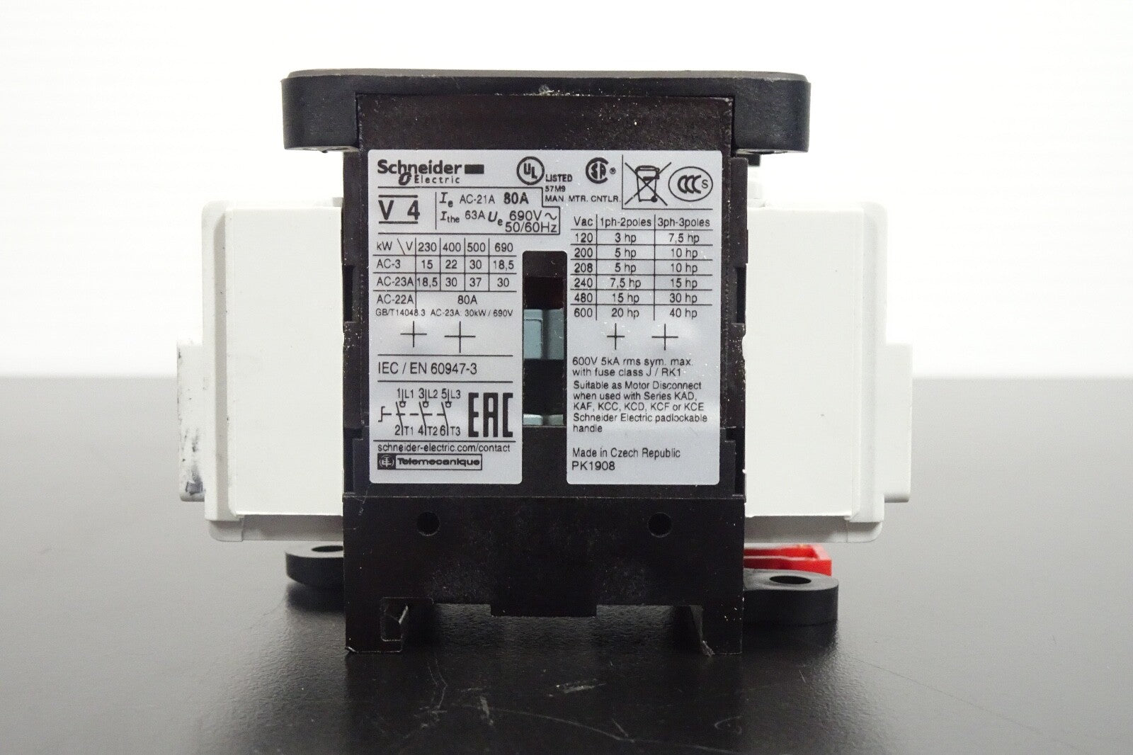 Schneider Electric 60947 5 1 Contact3