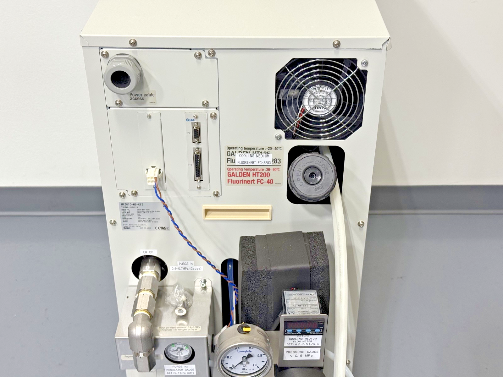 SMC HRZ010-WS-CFZ 10kW Thermo Chiller 200-208V 3PH Water Cooled 20218