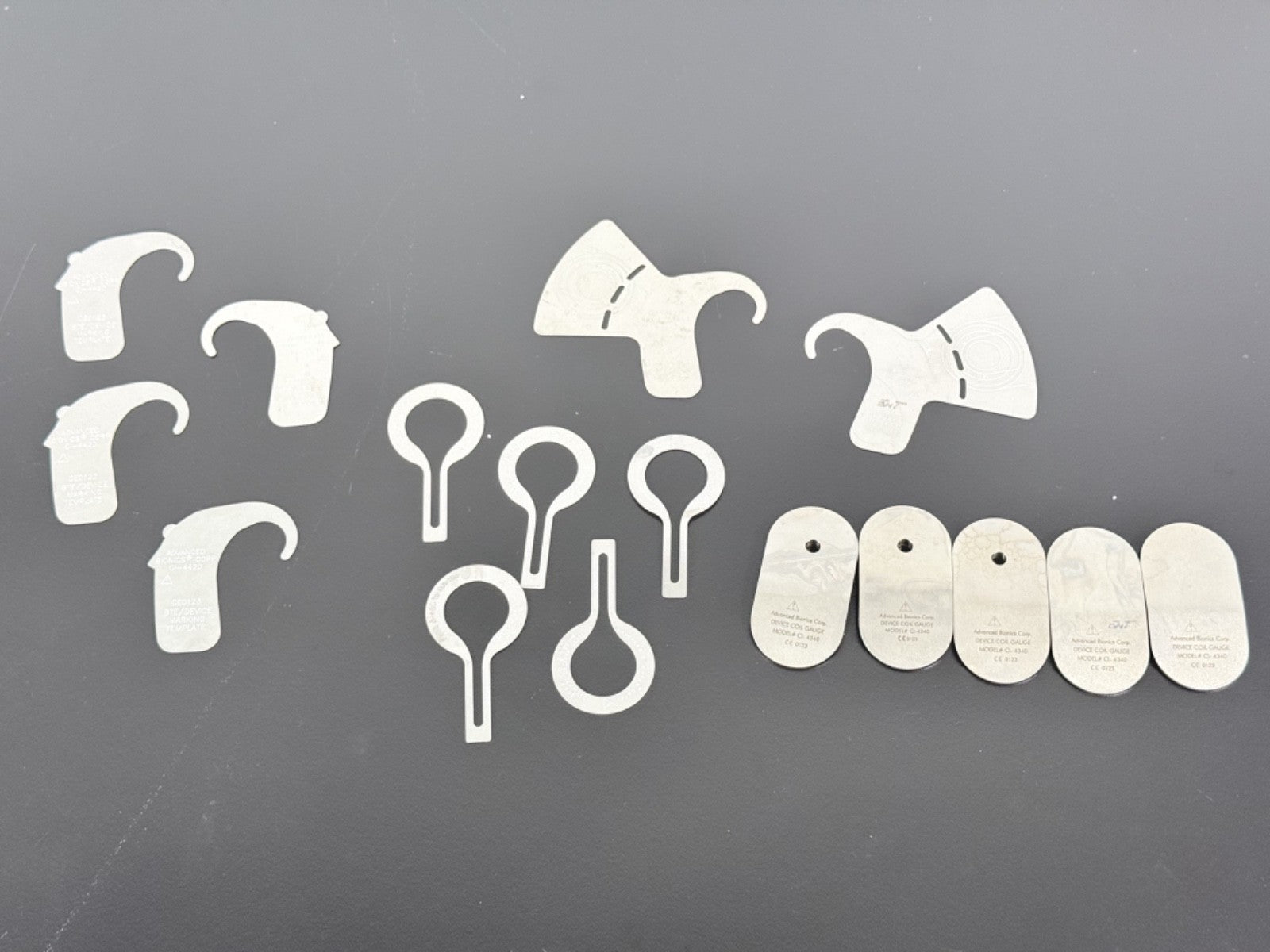 Advanced Bionics CI 4420 & CI 4340 Device Marking Template Set4