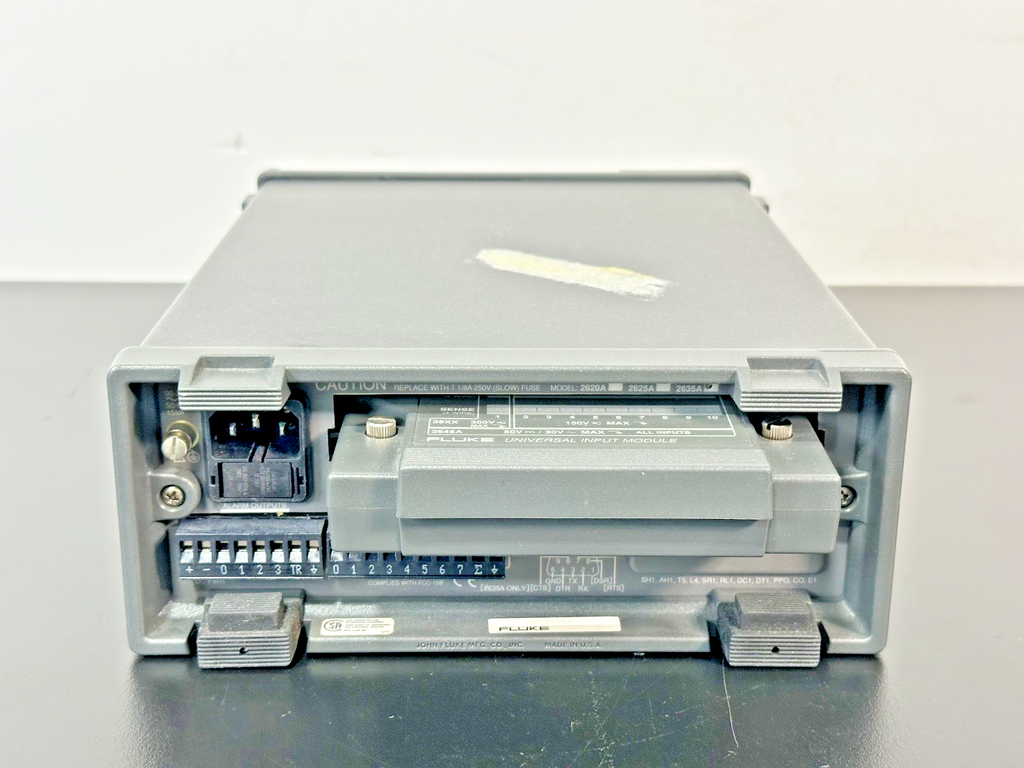 Fluke 2635A Hydra Series II Data Logger w/ 2645A Input Module Working4