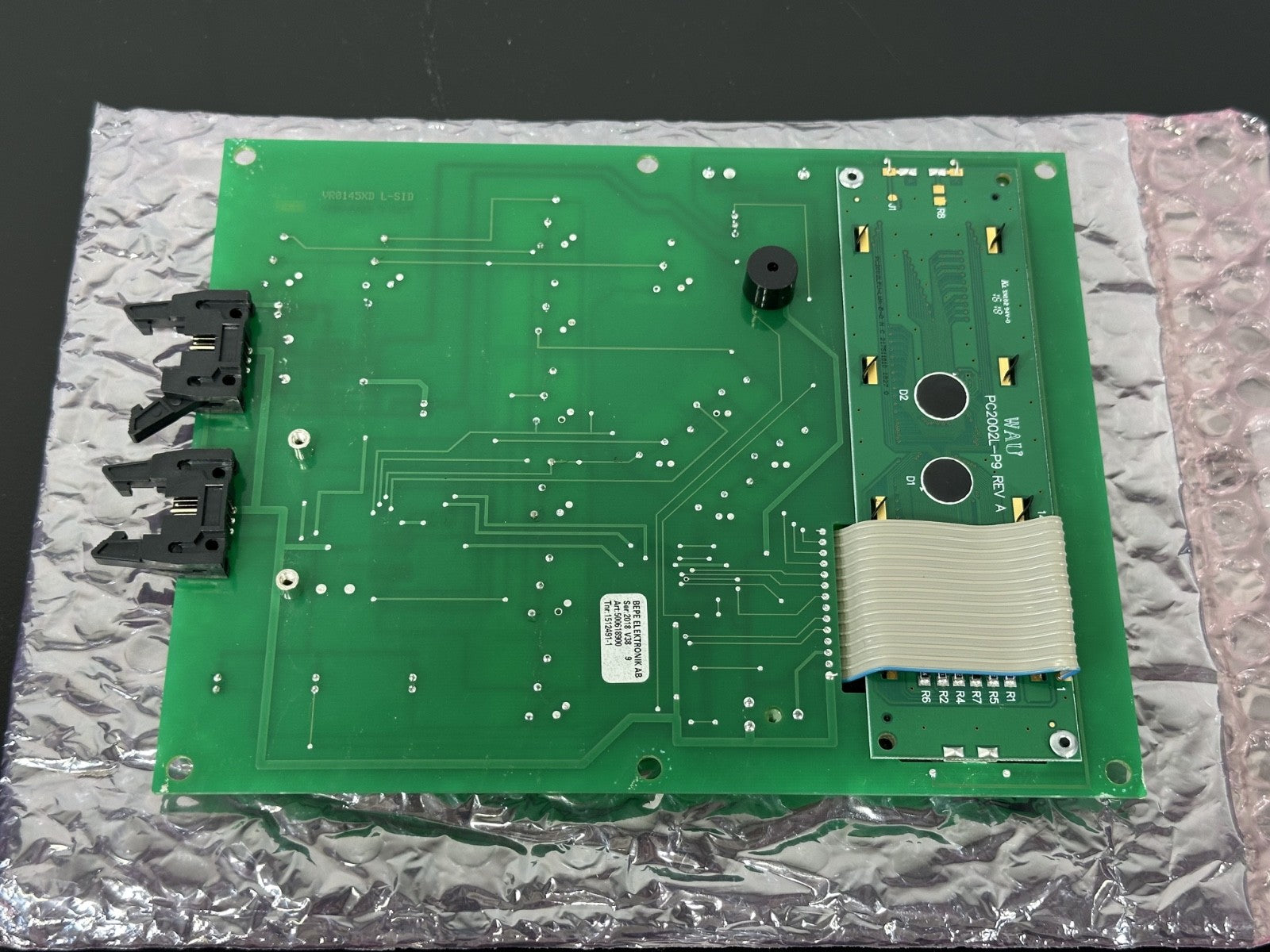 BEPE Elektronik 500618900 WAU PC2002L P9 Rev A Control Display Board NOS2