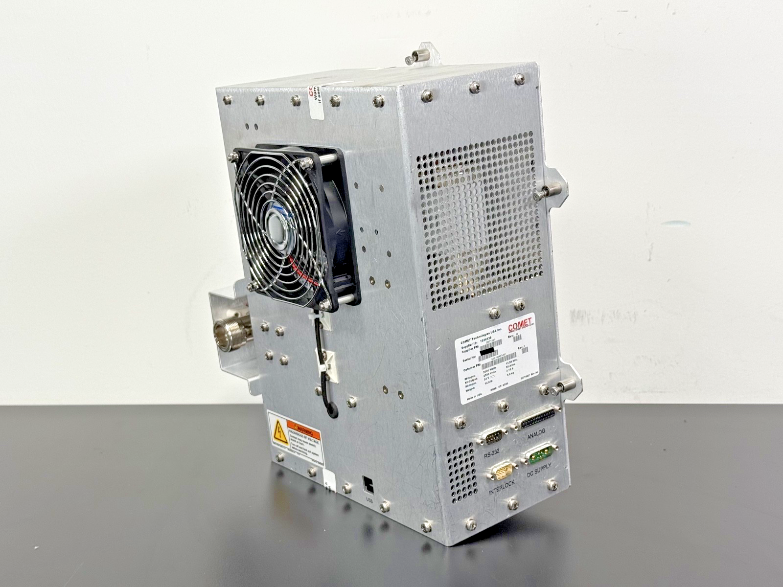 COMET RF Matching Network 20071327 13.56MHz 5kW Lam Research Match Unit Rev D0