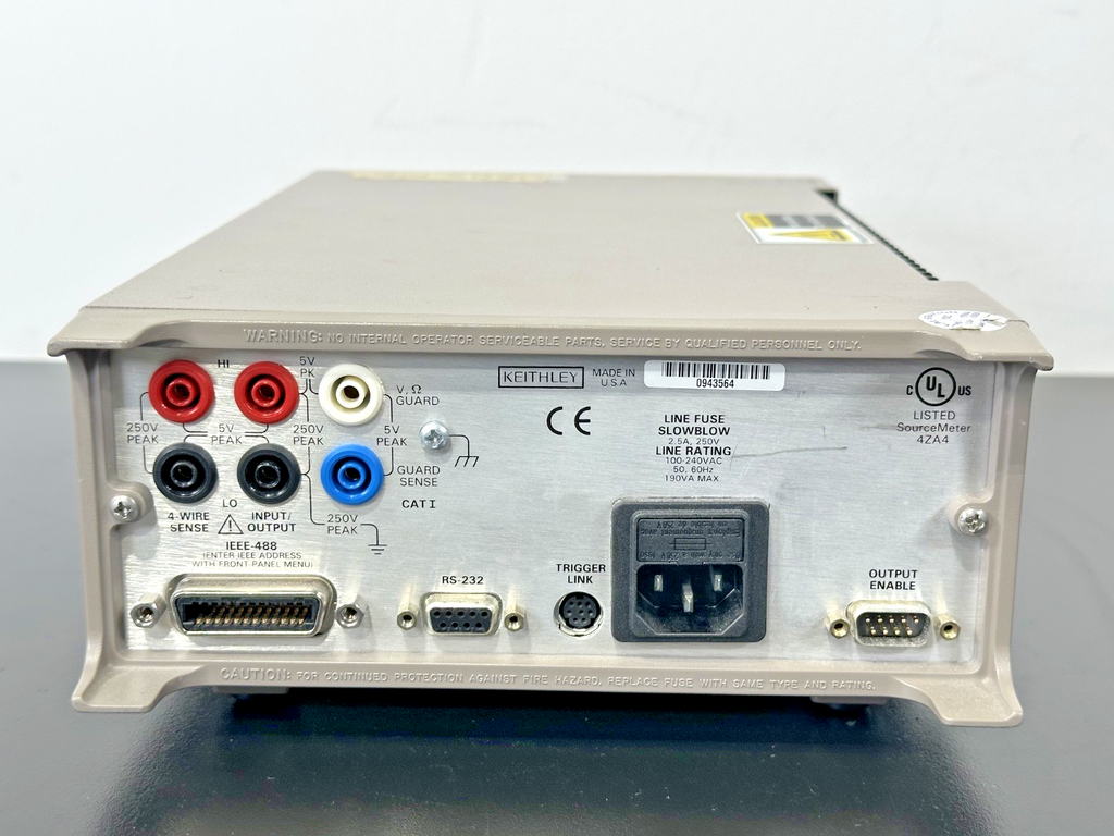 Keithley 2400 SourceMeter SMU 200V 1A 20W Powers On Working3