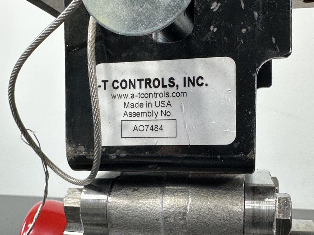 Flowserve Worcester Controls Series 40 Model 20 40 Pneumatic Actuator Ball Valve3