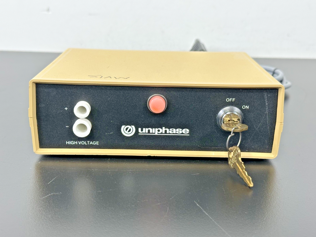 JDS Uniphase 1202 1 HeNe Laser Power Supply 115V w/ 2 Keys & Cord Working0