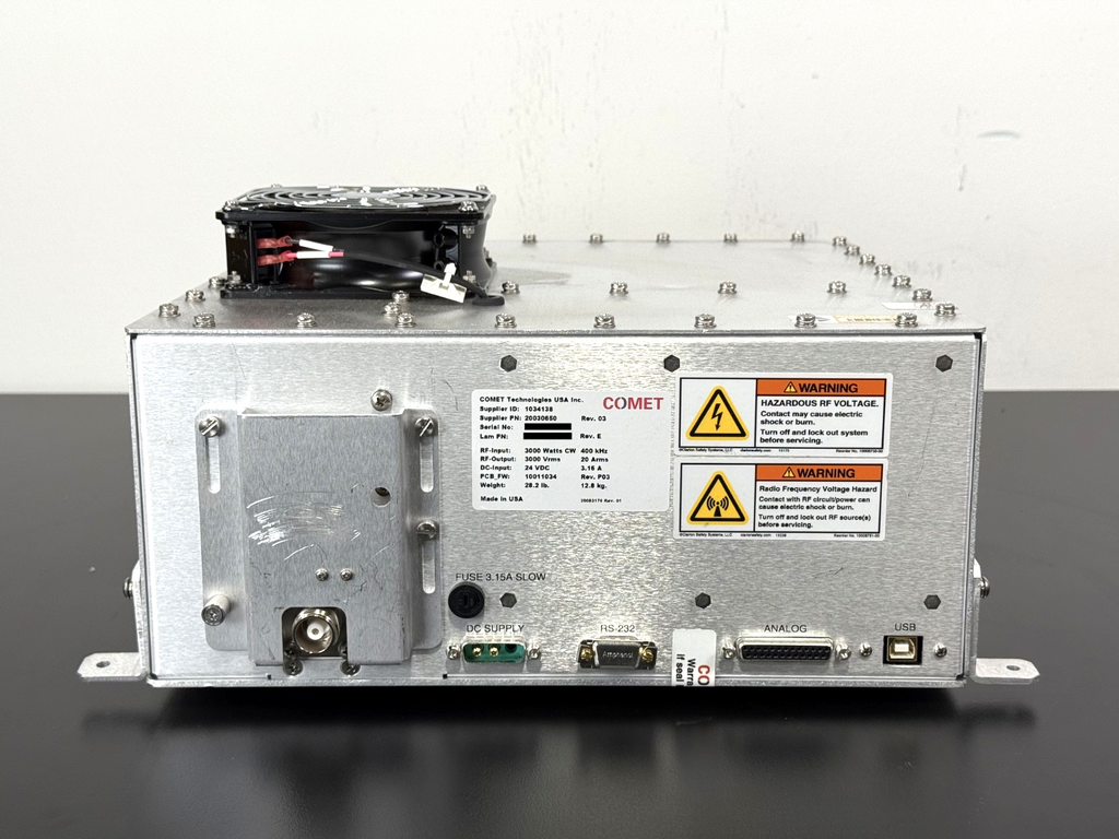 COMET RF Matching Network 20030650 Lam Research Semiconductor Match Unit0