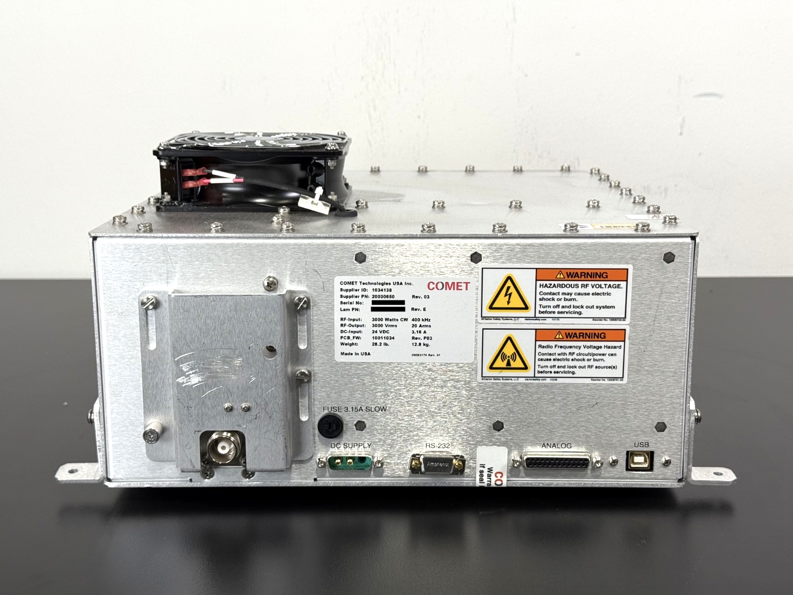 COMET RF Matching Network 20030650 Lam Research Semiconductor Match Unit0