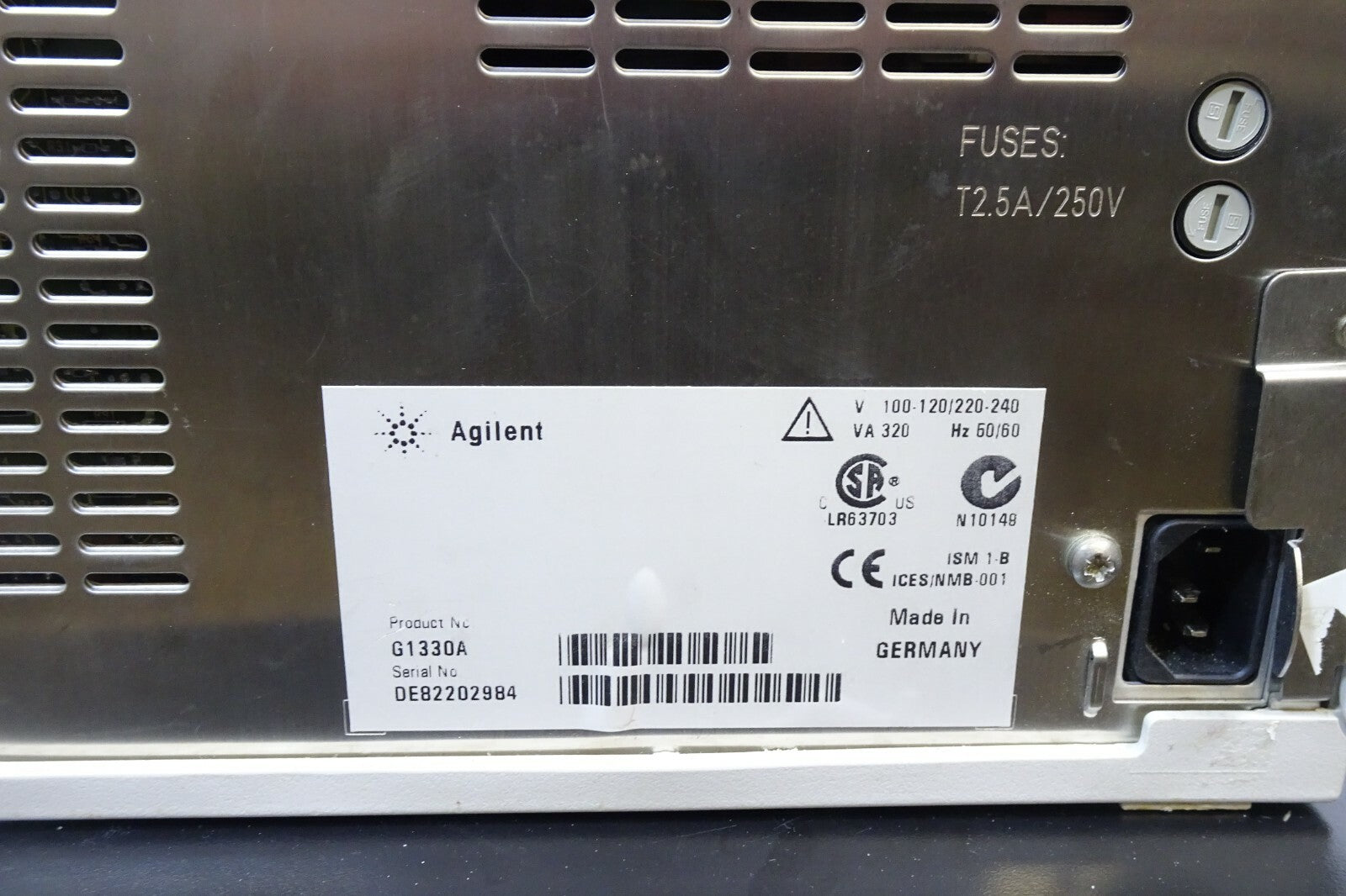 Agilent / HP 1100 G1330A ALS Therm5