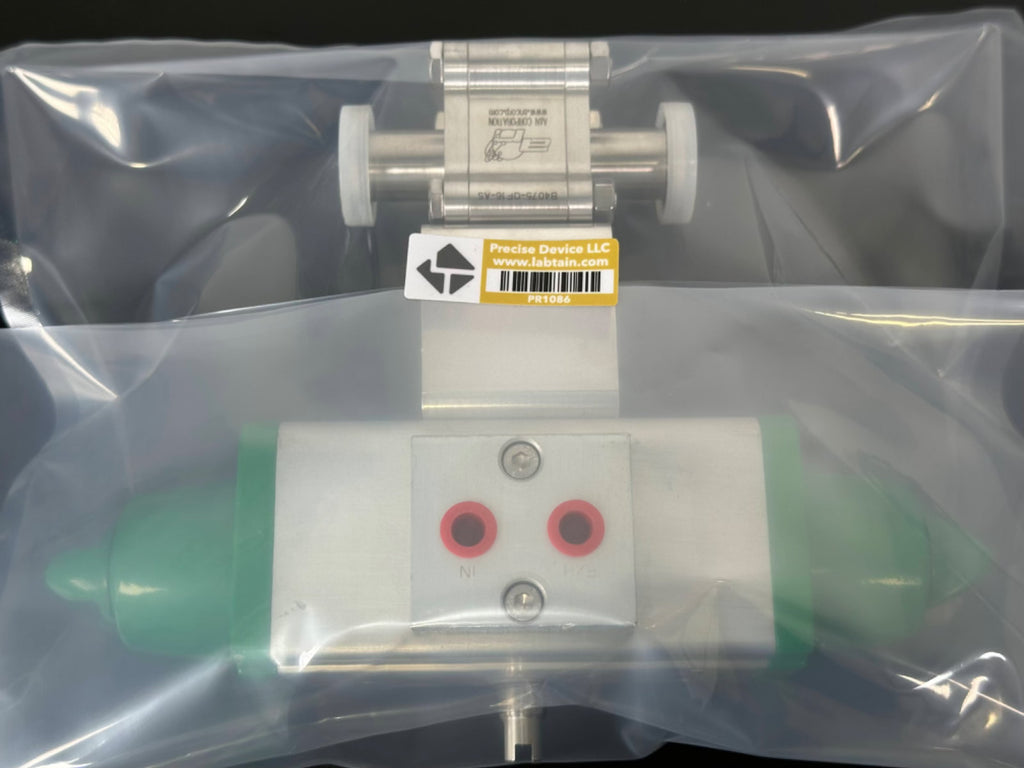 Actuatech GS 15 F04 Pneumatic Actuator w/ A&N Ball Valve B4075 0F16 AS Stainless5