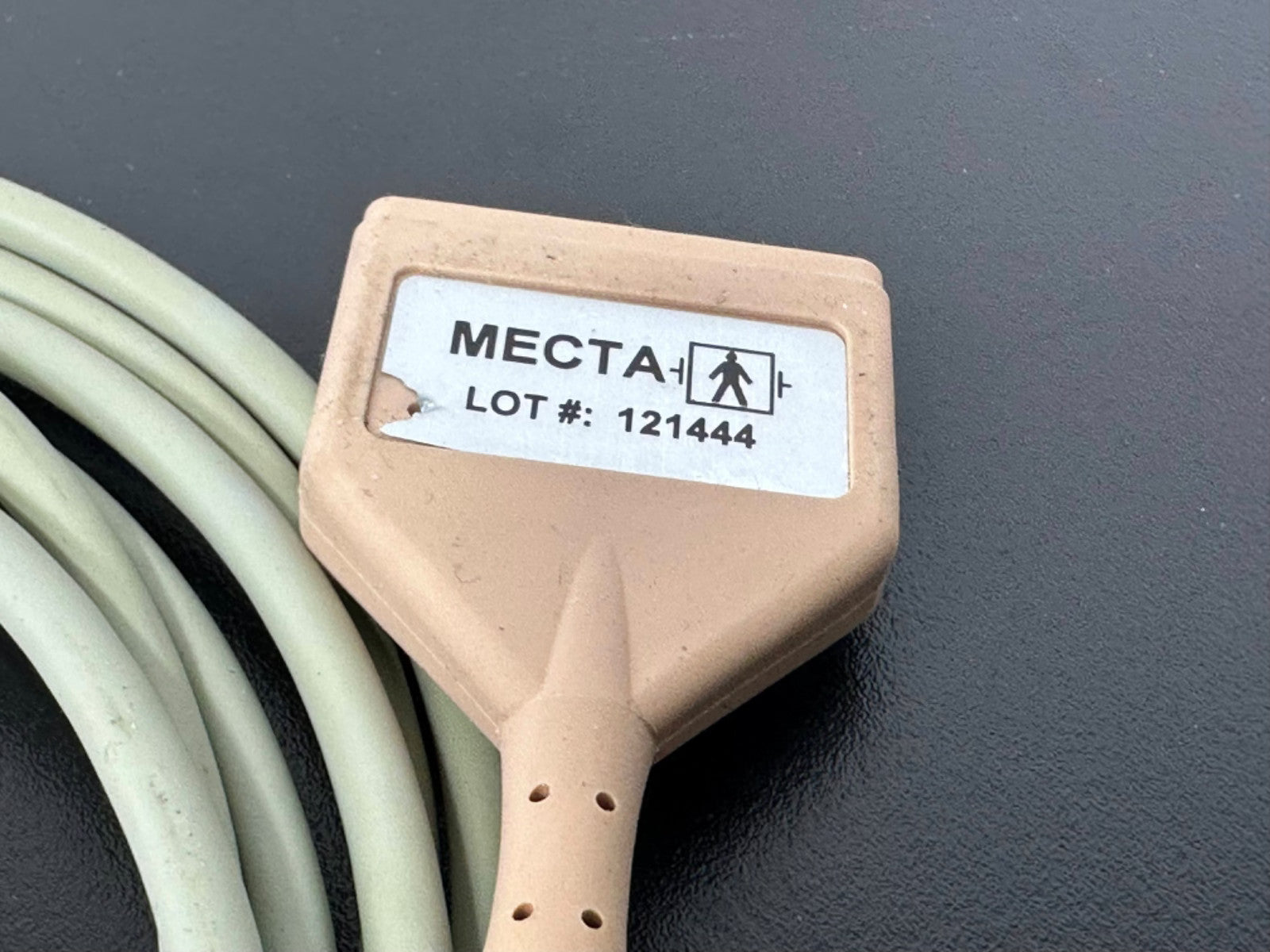 MECTA EEG Patient Cable Part # 9010 0011 04 EEG3 REF EEG4 Medical Lead Wire2
