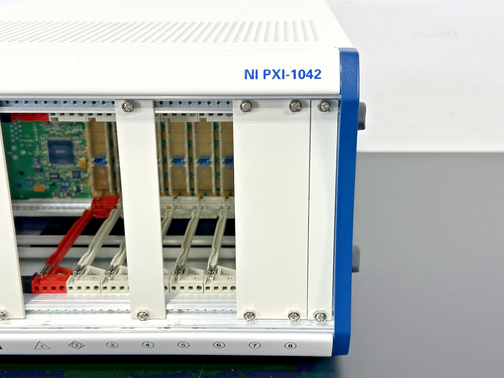 National Instruments NI PXI 1042 8 Slot 3U PXI Chassis Mainframe Working2