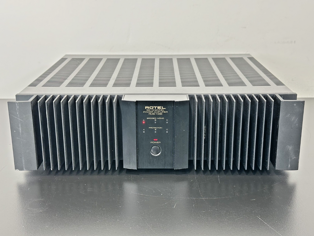 Rotel RMB 1066 Six Channel Class A/B Power Amplifier 60W Per Channel Working0
