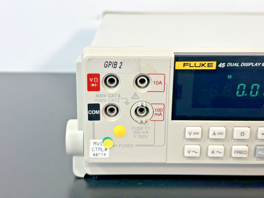 Fluke 45 Dual Display Bench Multimeter GPIB RS 2321