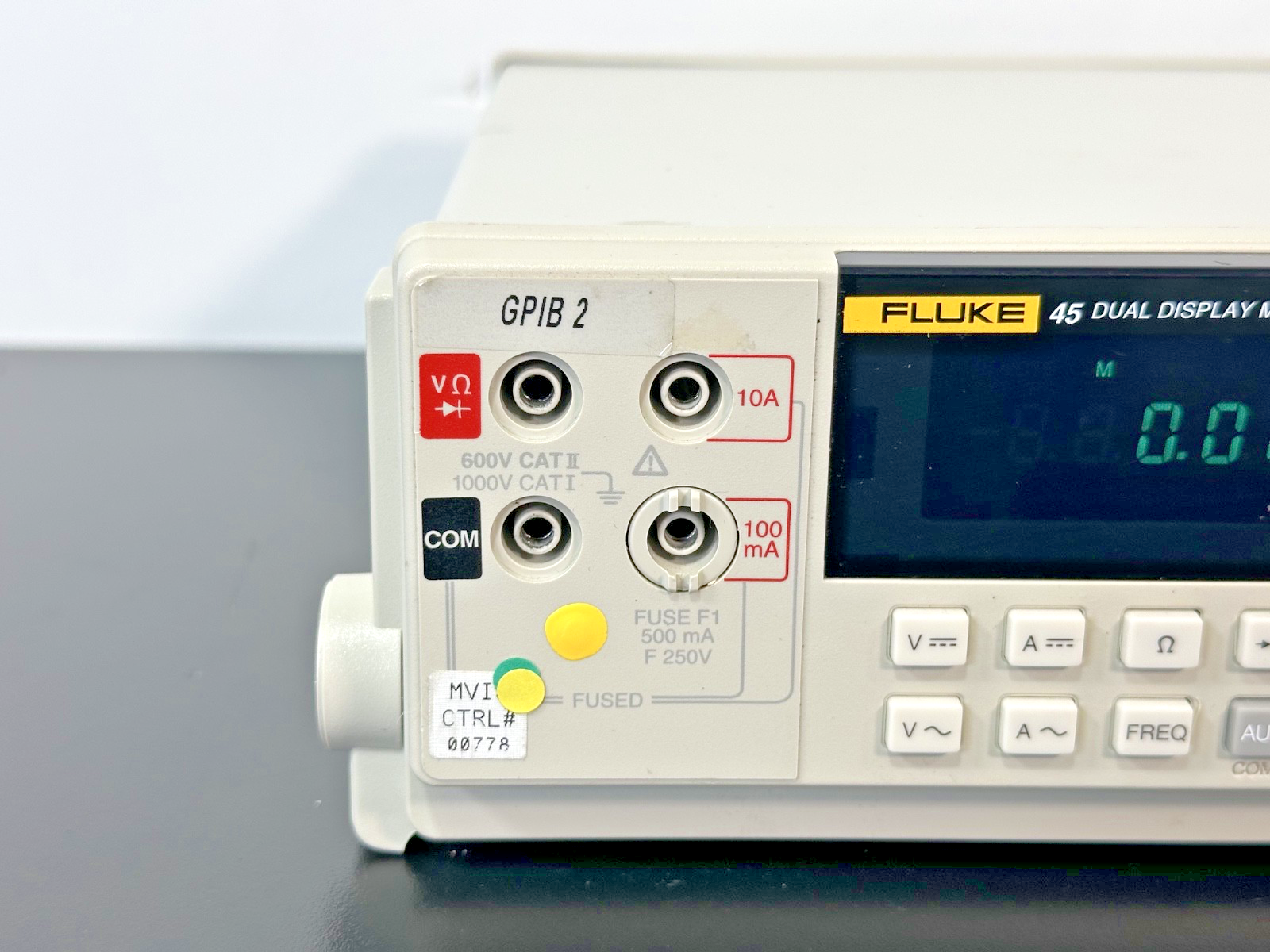 Fluke 45 Dual Display Bench Multimeter GPIB RS 2321