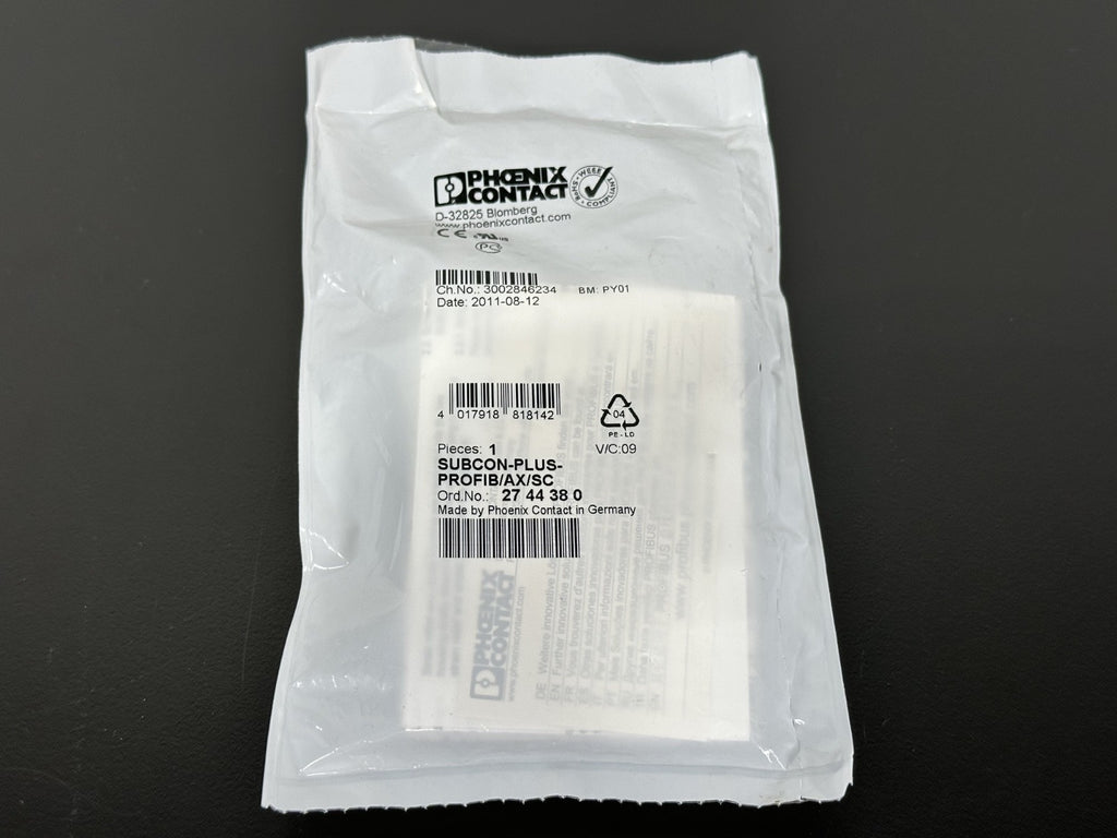 Phoenix Contact 2744380 SUBCON PLUS PROFIB/AX/SC PROFIBUS Connector0