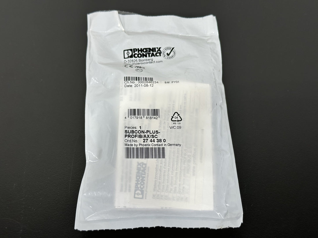Phoenix Contact 2744380 SUBCON PLUS PROFIB/AX/SC PROFIBUS Connector0