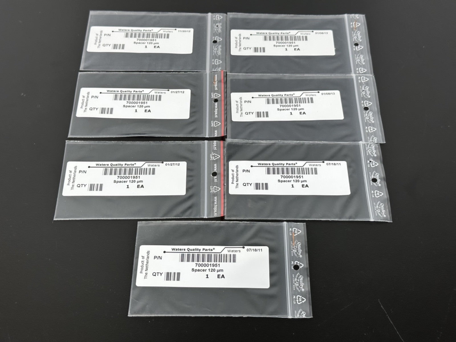Waters 700001951 Spacer 120µm Waters Quality Parts Lot of 7 New0