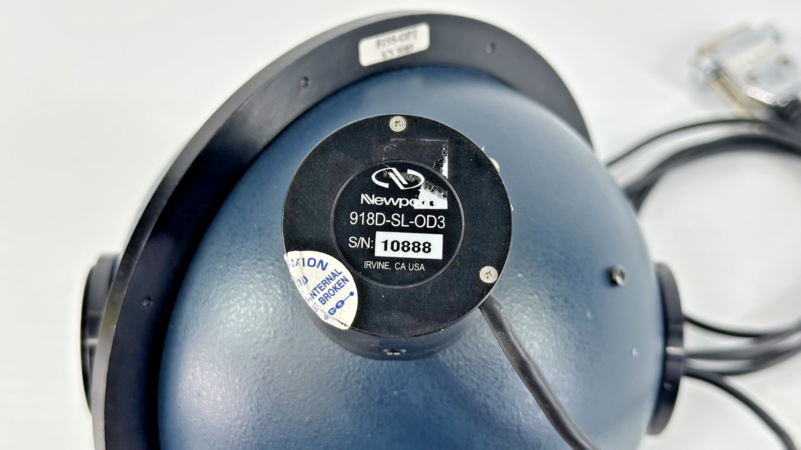 Newport 819S OPT Integrating Sphere with 918D SL OD3 Detector & Stand3