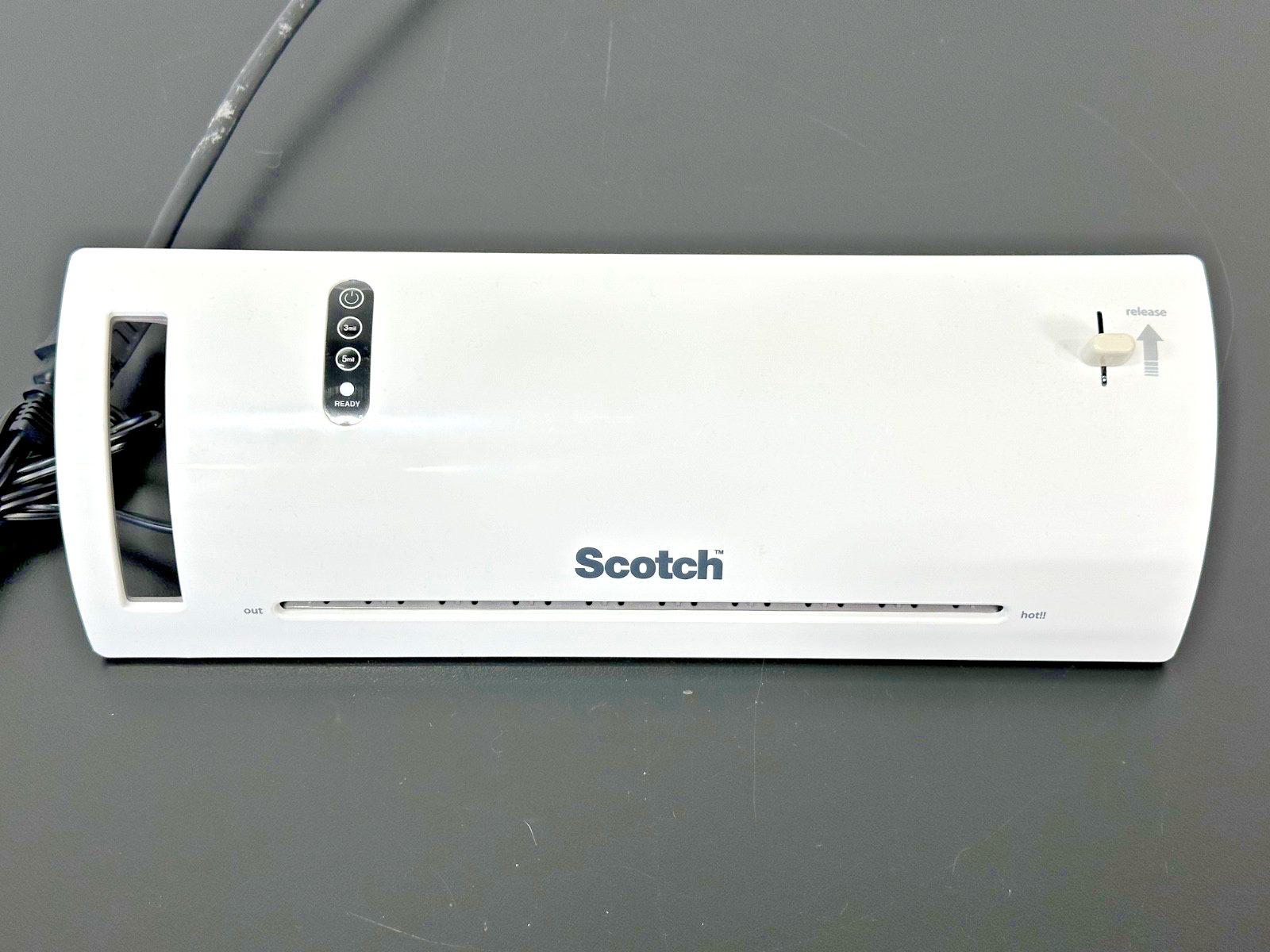 Scotch TL902 Thermal Laminator 2 Roller Pouch Laminating Machine 3M For Parts1