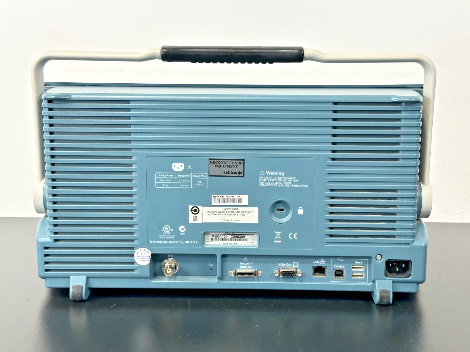 Tektronix MSO4104 1GHz 5GS/s 4+16 Channel Mixed Signal Oscilloscope  Working6