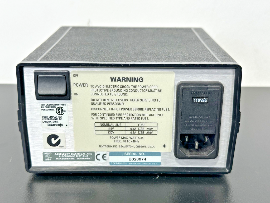 Tektronix 1103 TekProbe 2 Channel Probe Power Supply Powers On Working1