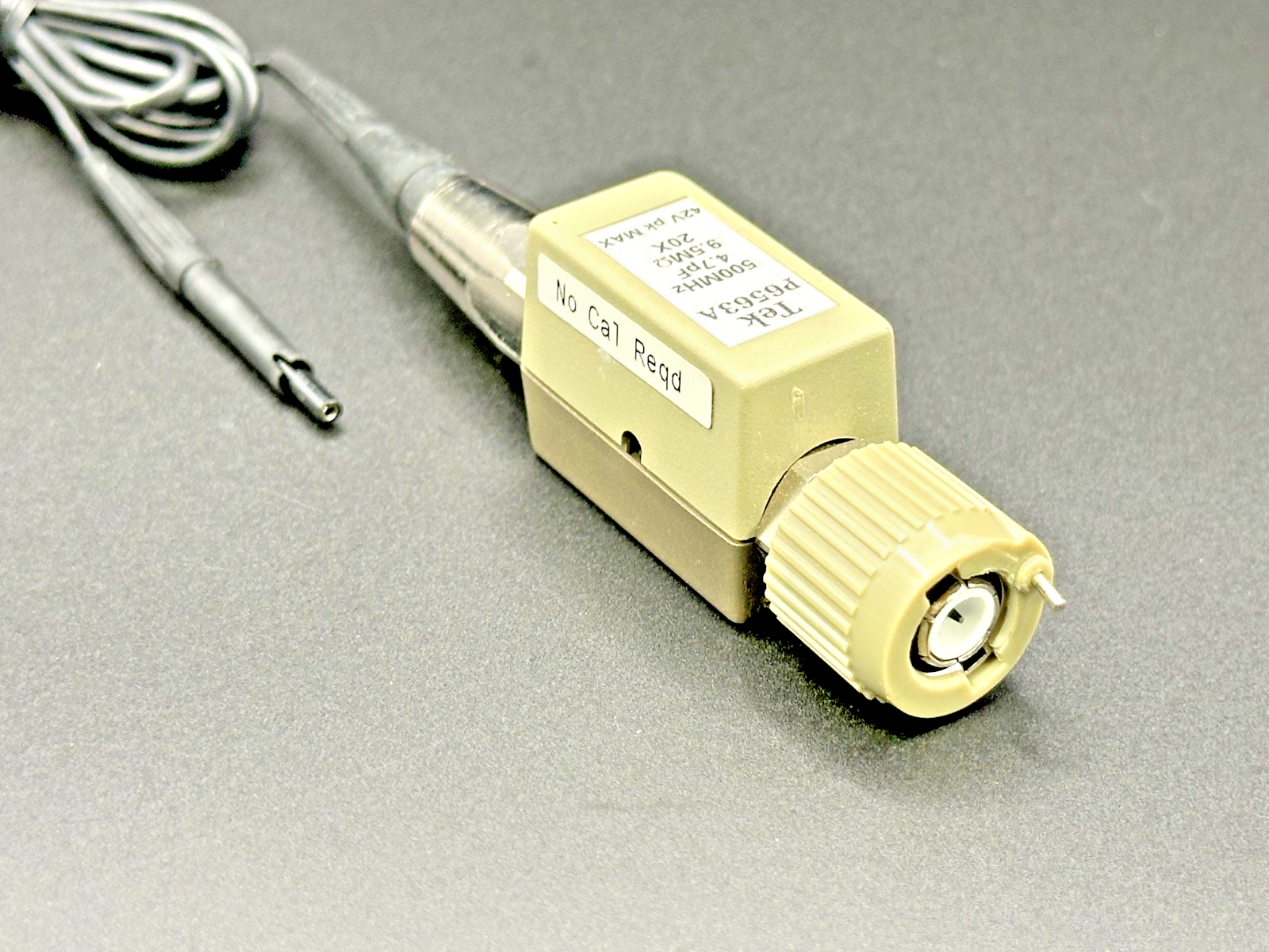 Tektronix P6563A 500MHz 20X SMD Oscilloscope Probe 4.7pF 42V2