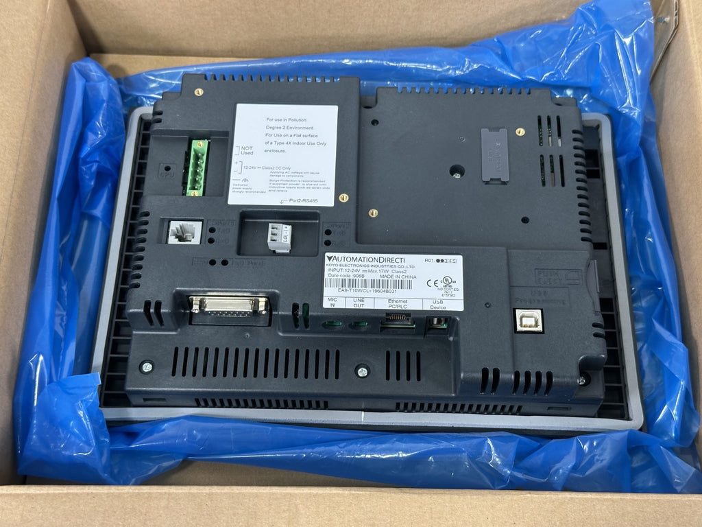 AutomationDirect EA9 T10WCL C More EA9 10.4" HMI Touchscreen Panel New Open Box1