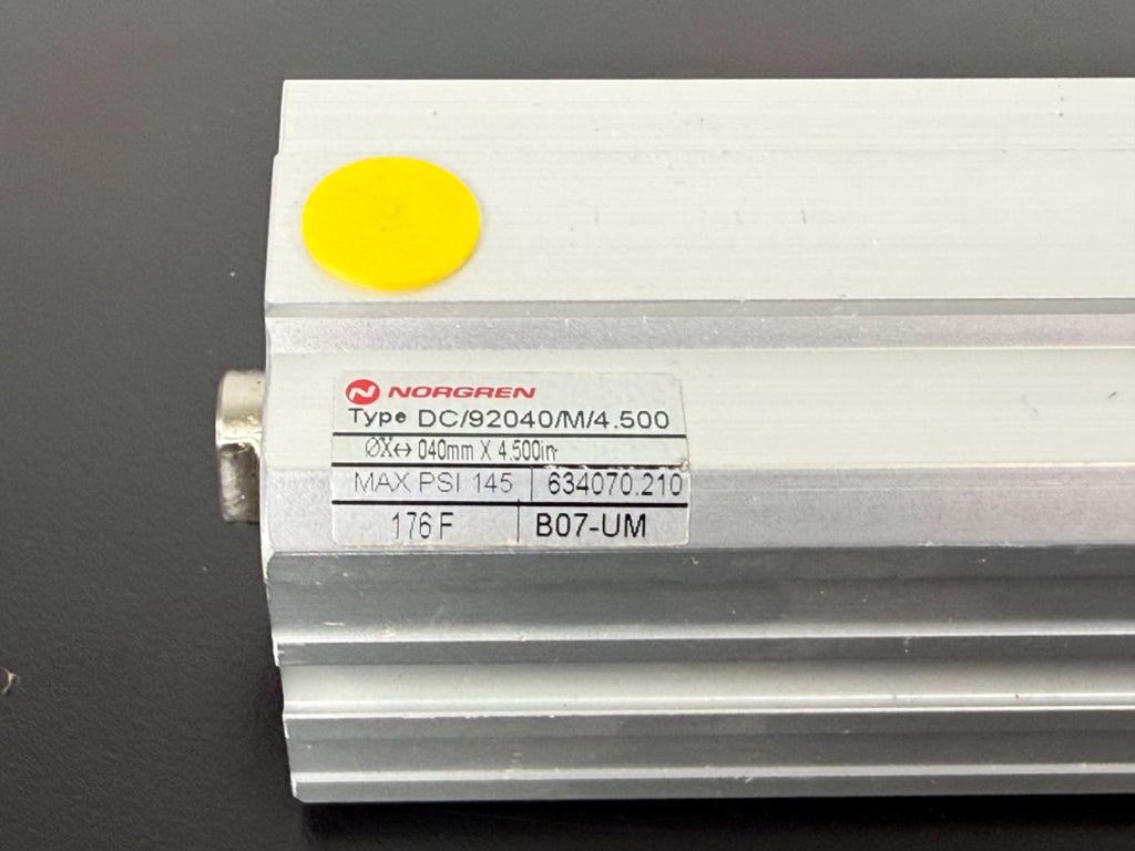 Norgren DC/92040/M/4.500 Pneumatic Air Cylinder 40mm Bore 4.5" Stroke1