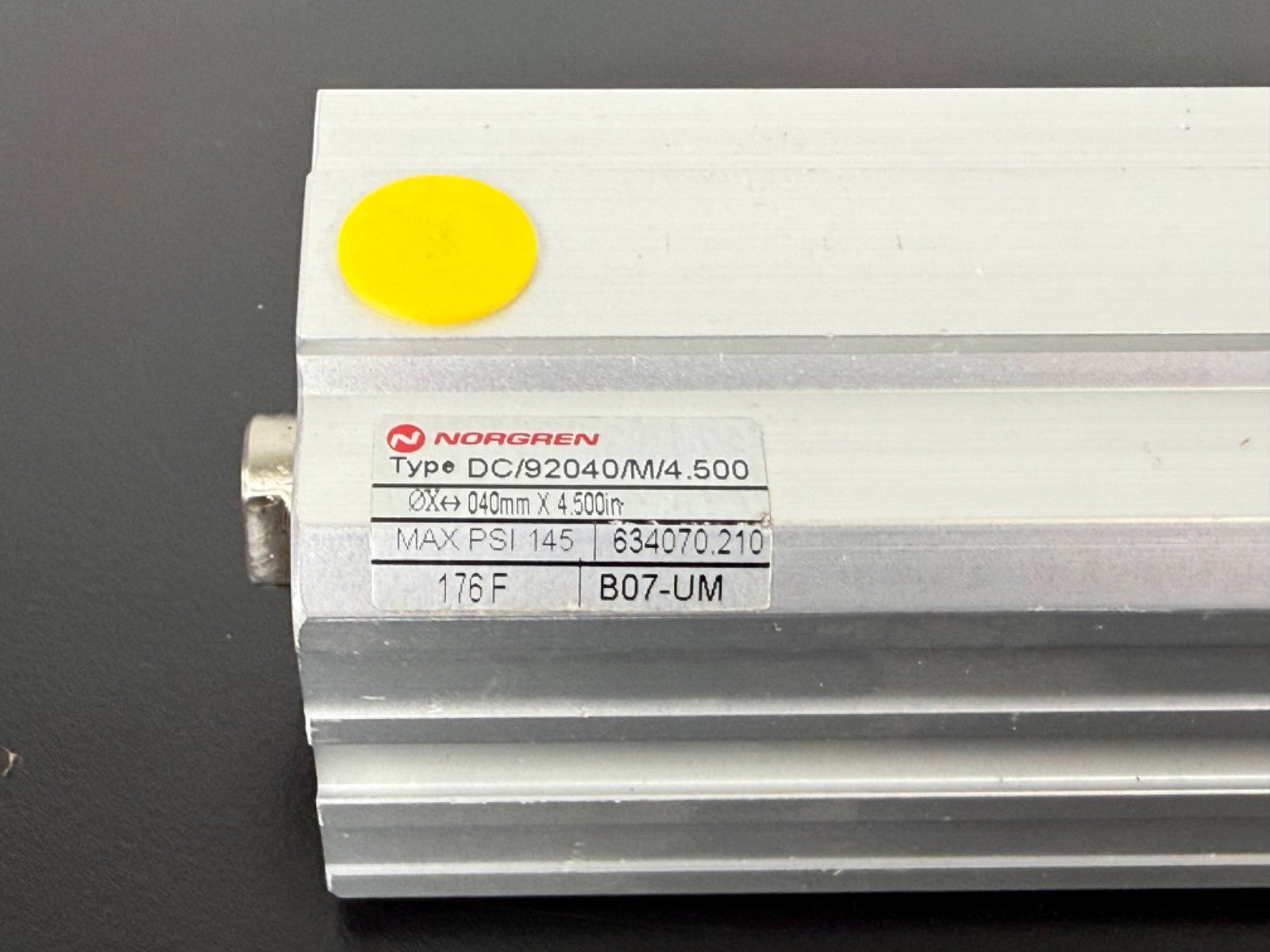 Norgren DC/92040/M/4.500 Pneumatic Air Cylinder 40mm Bore 4.5" Stroke1